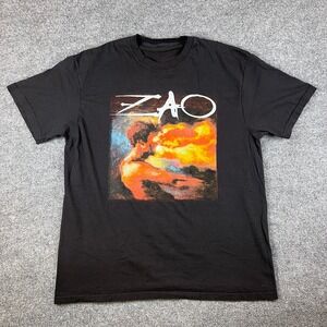 Zao T Shirt Mens XL Black Band Metalcore Hardcore Converge Norma Jean Botch